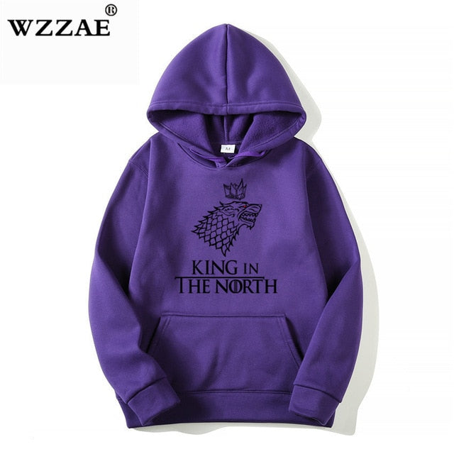 Game of Thrones Wolf худи Poleron Hombre Модная уличная одежда Хлопковая толстовка Пуловер Мужчины женщины Худи Свитшоты мужские Толстовки