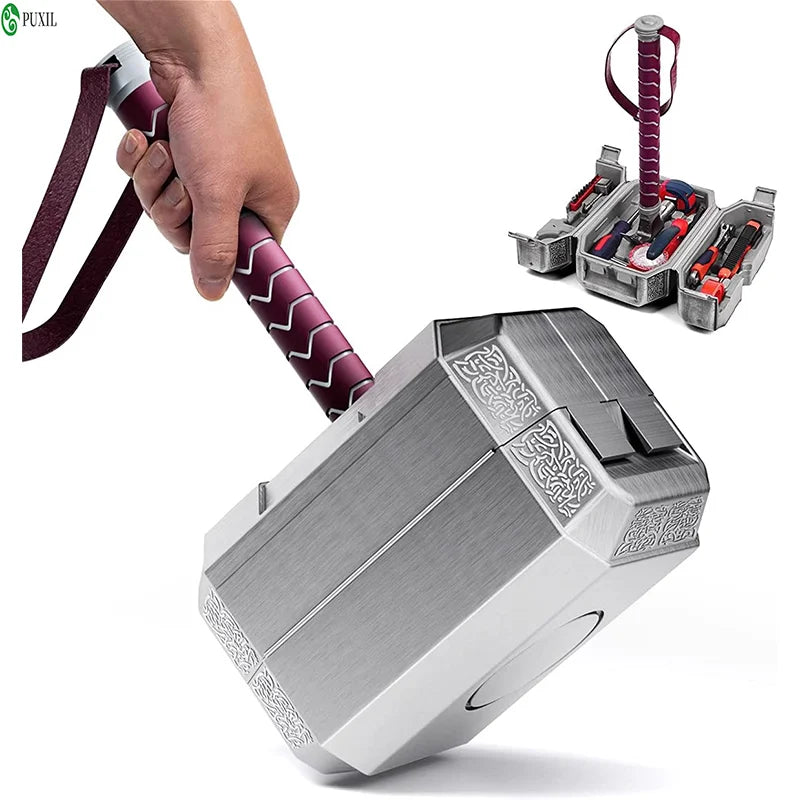 Thor Hammer Toolbox, Household Multifunctional Hardware Combination Tool Set, Electrician Special Vehicle Repairer