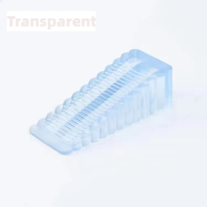 Safety Silicone Door Stop Stoppers Block Wedge Doorstops Door Stopper Home Office Door Rear Retainer Anti-Collision Stop