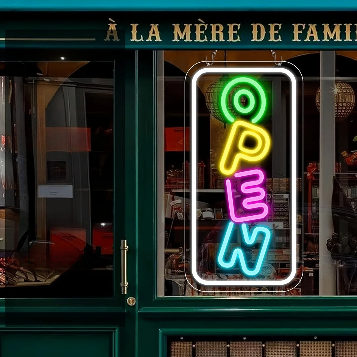 Open Neon Sign Business LED Neon Light Sign Bright Colorful Store Window Door Coffee Shop Florist Bars Salon Restaurant Decor