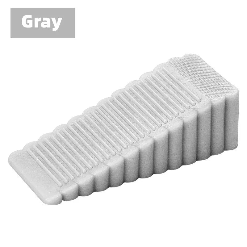 Safety Silicone Door Stop Stoppers Block Wedge Doorstops Door Stopper Home Office Door Rear Retainer Anti-Collision Stop