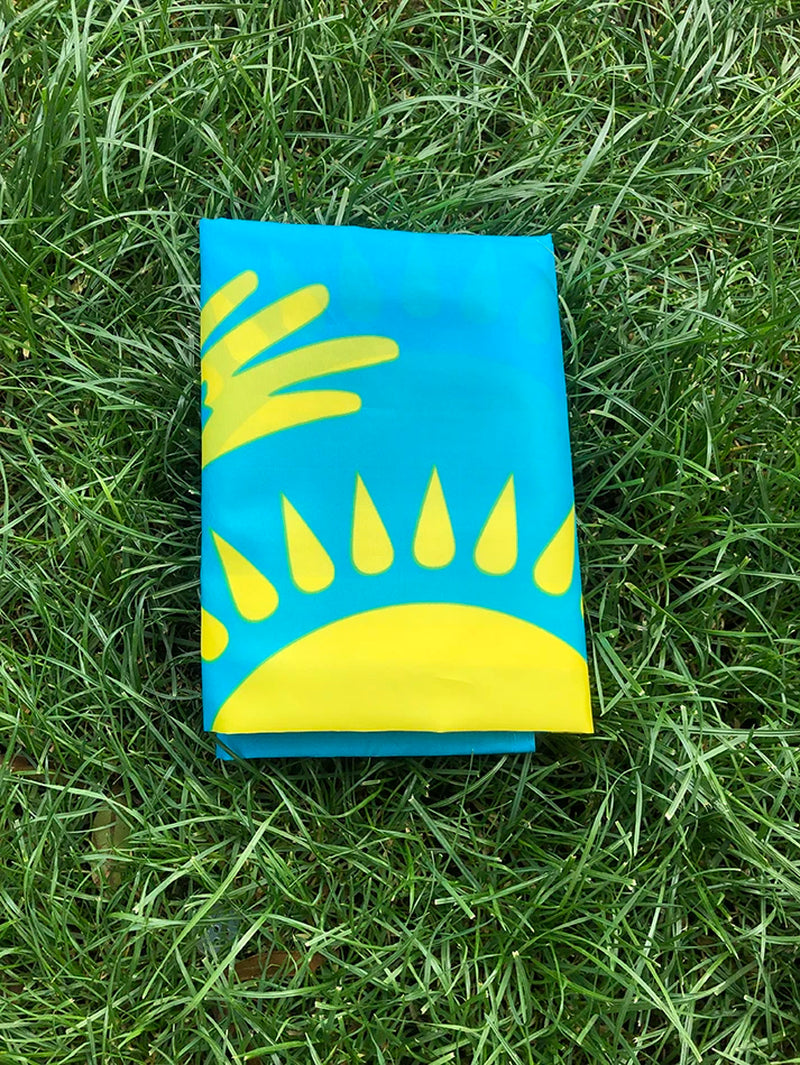 (SKY Flag)90X150Cm Kazakhstan Flag Parade Festival Banner Flag Office Activities Home Decoration